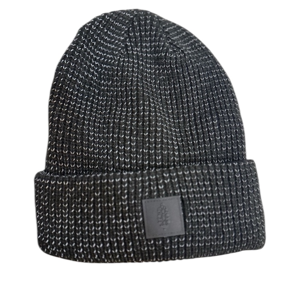 Free People Movement Stripe it up Cool‎ Down Black Knit Beanie One Size